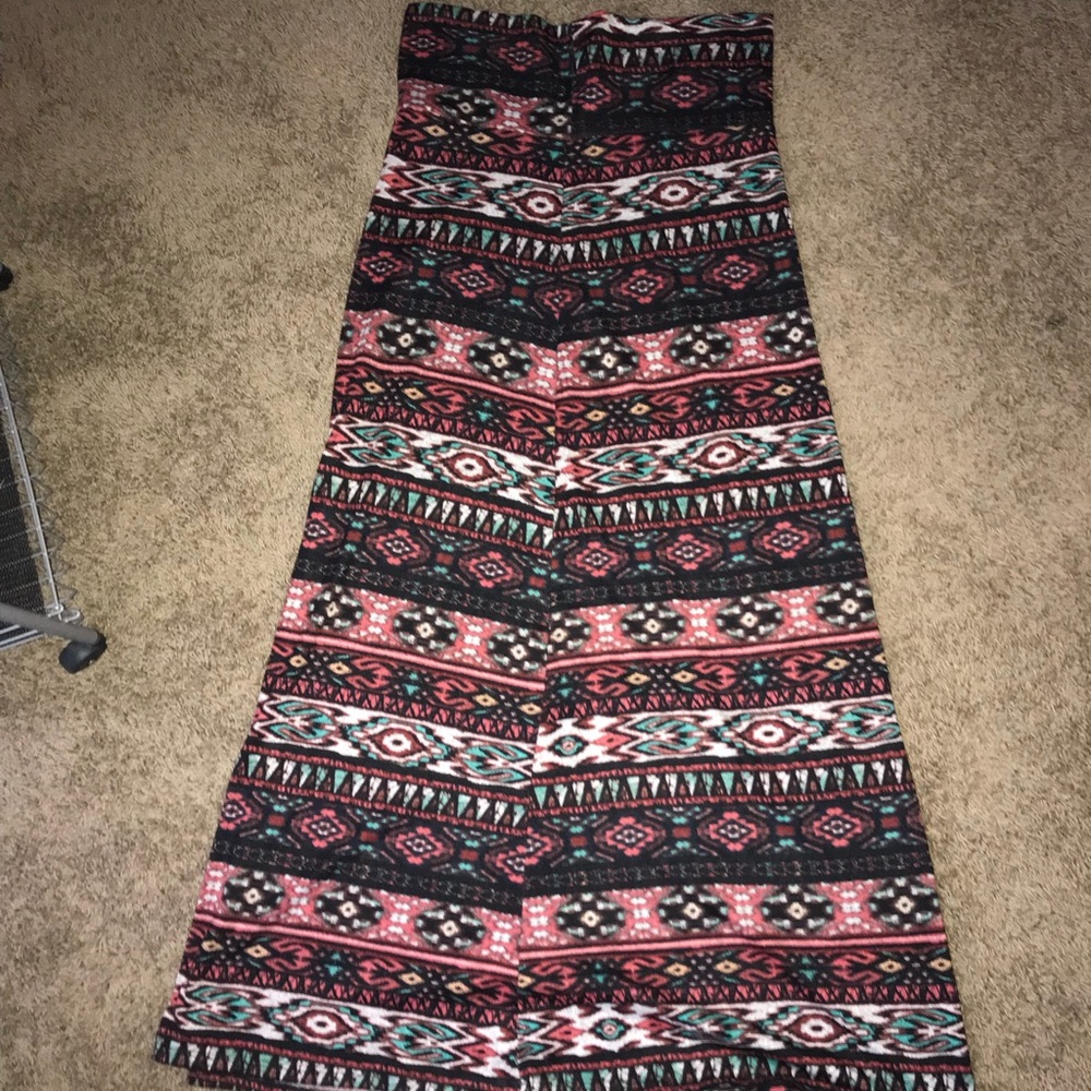 Maxi skirt with cute pattern, wet seal
